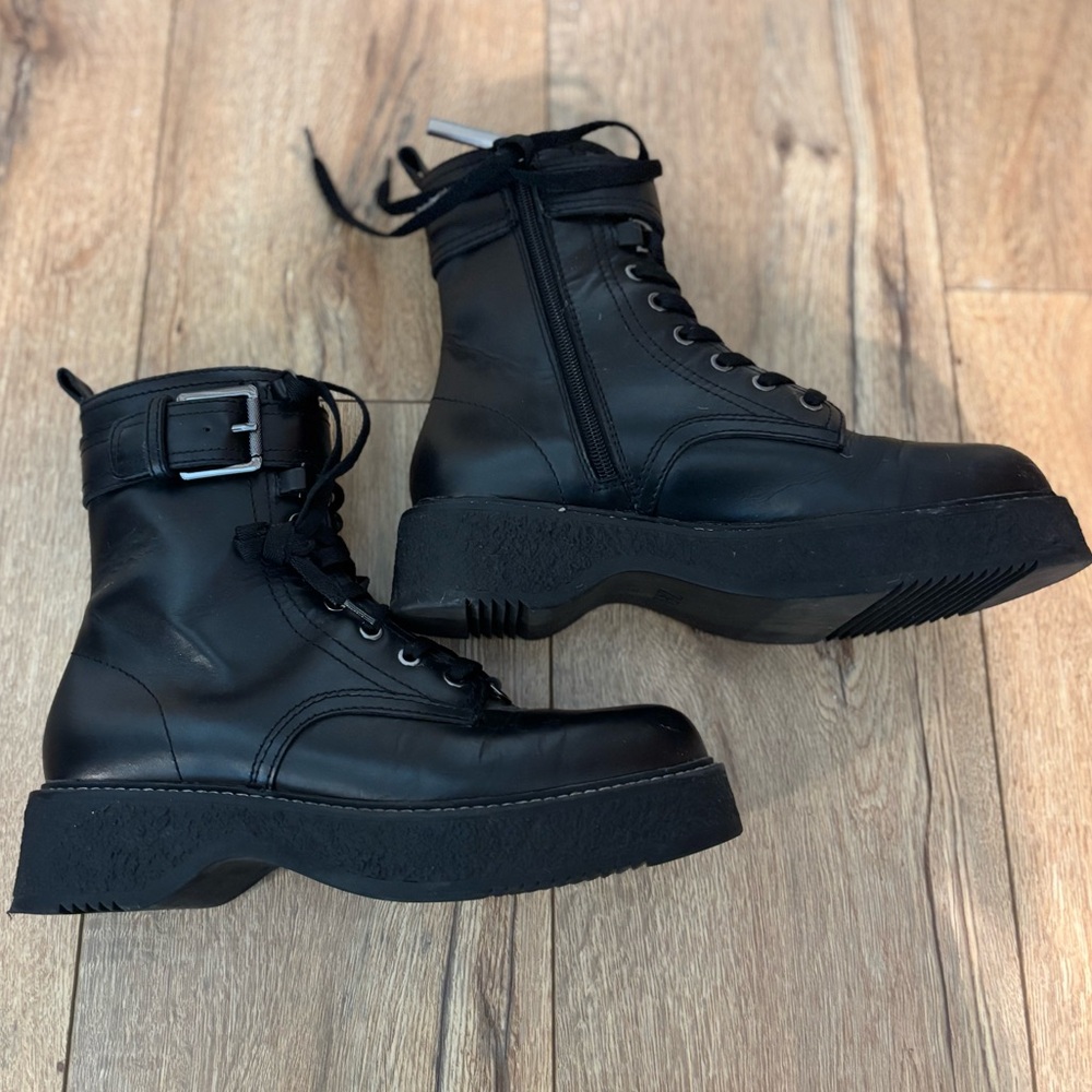 ZARA COMBAT BOOT - Picture 2 of 6